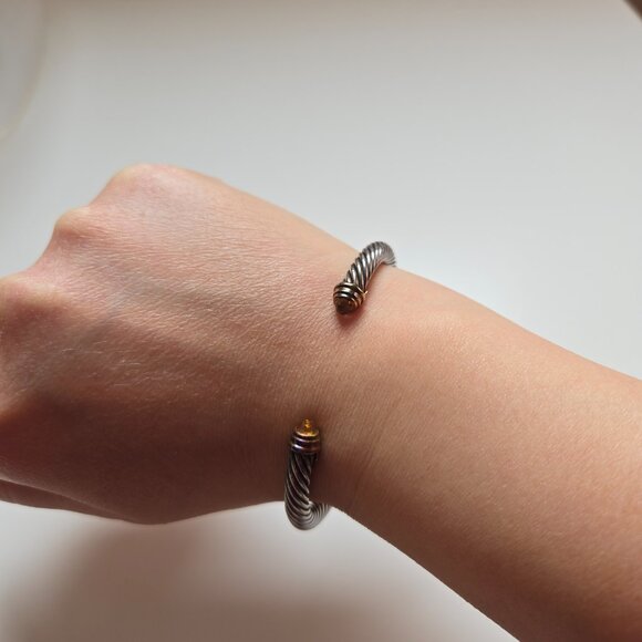 David Yurman cable bracelet - Picture 5 of 6